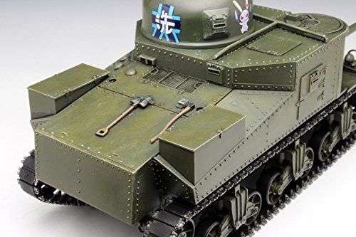 TAMIYA PLATZ 1/35 Girls und Panzer M3 LEE TEAM Usagisan Olive Drab Model Kit NEW_7