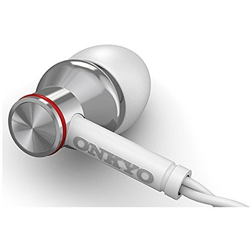 ONKYO E200BT Bluetooth earphone sealed type In-Ear white Aluminum E200BTW NEW_2