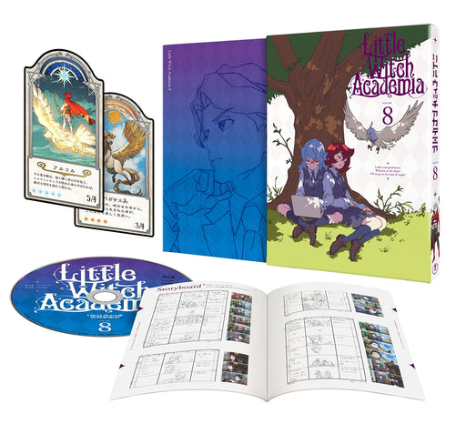 Little Witch Academia Vol.8 First Limited Edition DVD+MakingBook+Card TDV-27102D_2