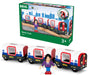 BRIO WORLD Metro Train With Lights And Sounds 33867 3+ With 2 x LR44 Batteries_1