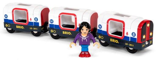 BRIO WORLD Metro Train With Lights And Sounds 33867 3+ With 2 x LR44 Batteries_2