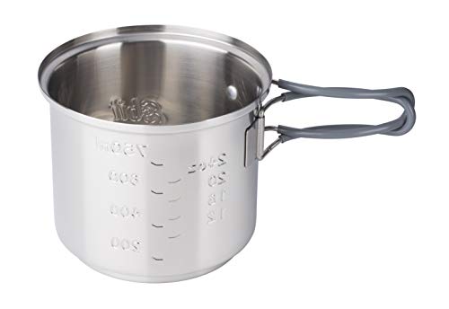 Esbit 985ml Stainless Steel Cookset with Alcohol Burner NEW from Japan_2