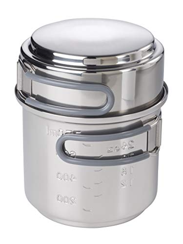 Esbit 985ml Stainless Steel Cookset with Alcohol Burner NEW from Japan_3