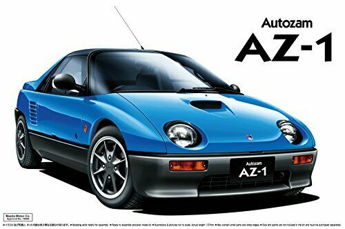 Aoshima 1/24 Mazda PG6SA AZ-1 '92 Plastic Model Kit NEW from Japan_4