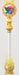 Disney Princess Classic Rod Pen 4 Bell Beauty and the Beast NEW from Japan_3