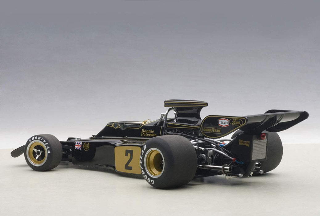 AUTOart 1/18 scale Lotus 72E 1973 # 2 Ronnie Peterson 87329 Resin Model Car NEW_2