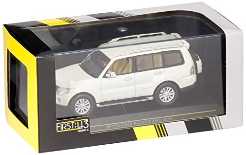 MITSUBISHI PAJERO 4WD F43075 First43 1/43 2010 Pearl white NEW from Japan_3