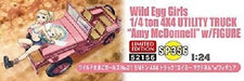 Hasegawa 1/24 Wild Egg Girls 1/4ton 4x4 Truck Amy MacDonnell Model Kit NEW_8