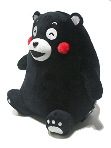Kumamon Plush Doll Nomal Face 17cm Kumamoto workshop Black Bear NEW from Japan_2