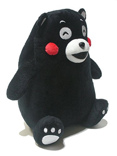 Kumamon Plush Doll Nomal Face 17cm Kumamoto workshop Black Bear NEW from Japan_3