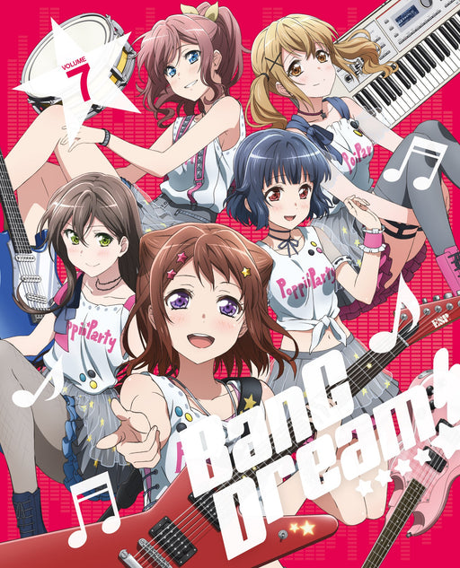 Blu-ray BanG Dream Vol.7 First Limited Edition with Booklet Card OVXN-35 NEW_1