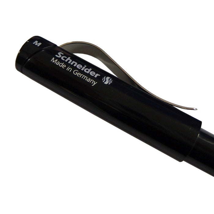 Schneider Fountain Pen Base Black BSBLKM Medium Cartridge Type Stainless Nib NEW_3