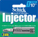 Schick Injector 1 Blade Type Refill 10 Blades Replacement Made in Japan SII-10_1
