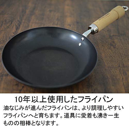 Riverlight 30cm Steel Stir-fry pan IH Available wok made in Japan NEW_4