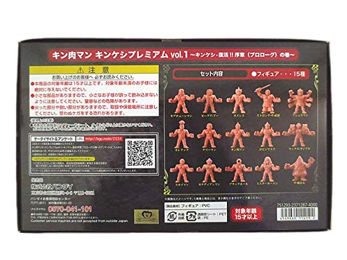 Premium Bandai Limited Kinnikuman Kinkeshi Premium Vol.1 15set NEW from Japan_2