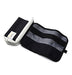 Concise pen case Bellows Black 134138 Inner mesh pocket NEW from Japan_2