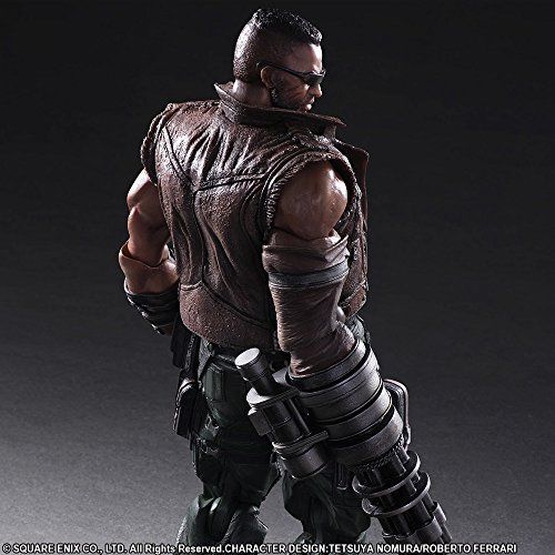 Square Enix Final Fantasy VII Remake Play Arts Kai No.2 Barret Wallace NEW_3
