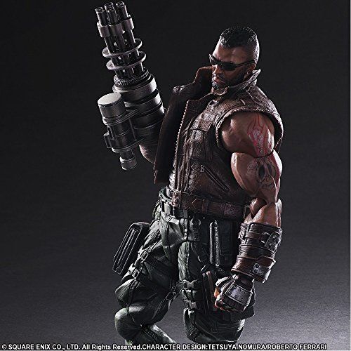 Square Enix Final Fantasy VII Remake Play Arts Kai No.2 Barret Wallace NEW_4