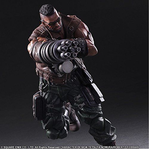 Square Enix Final Fantasy VII Remake Play Arts Kai No.2 Barret Wallace NEW_7