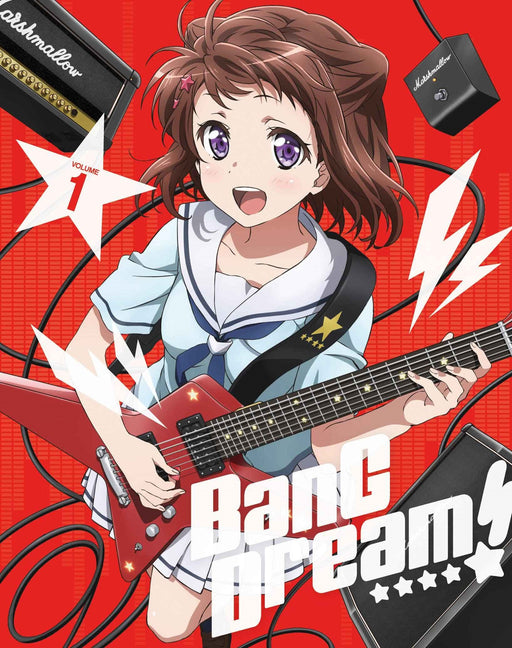 BanG Dream! Vol.1 Standard Edition Blu-ray+Booklet+Card+Guitar Pick OVXN-0029_1