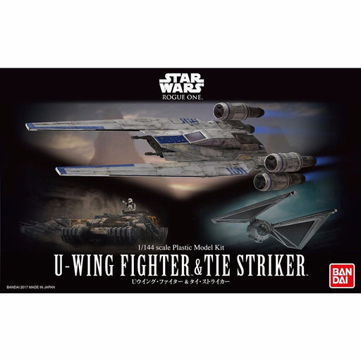 BANDAI 1/144 Star Wars U-WING FIGHTER & TIE STRIKER Model Kit NEW from Japan F/S_1