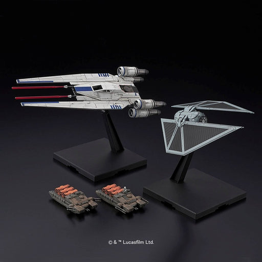 BANDAI 1/144 Star Wars U-WING FIGHTER & TIE STRIKER Model Kit NEW from Japan F/S_2