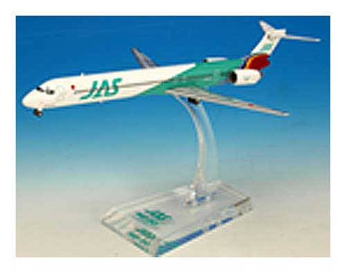 JAL Japan Airlines JAS MD-90 Unit 6 die-cast model easy kit 1/200 scale BJE3039_1
