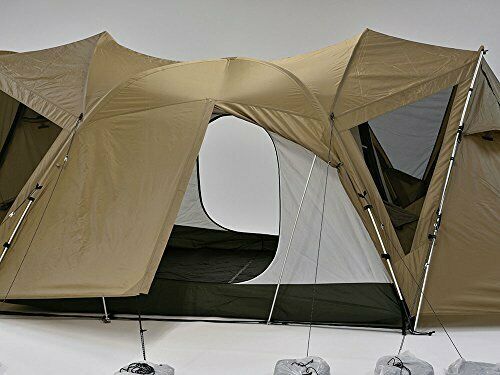 Snow Peak SD-650 Var Pro.Air 4 Tent Camp Outdoor Shelter Brown 4 Person NEW_2