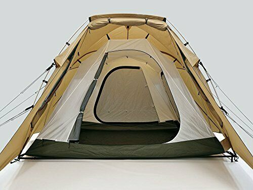 Snow Peak SD-650 Var Pro.Air 4 Tent Camp Outdoor Shelter Brown 4 Person NEW_3