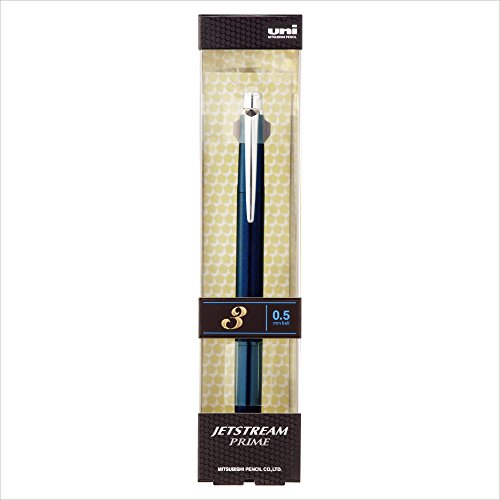uni Mitsubishi Jetstream Prime 3-Color 0.5 mm Ballpoint Multi Pen - Dark Navy_2