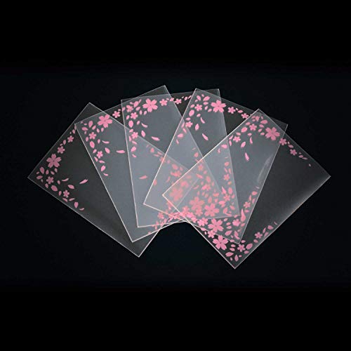 Aclass Card Protector Defender Hard Design Cherry Blossom Sakura TCG 60 Sleeves_2