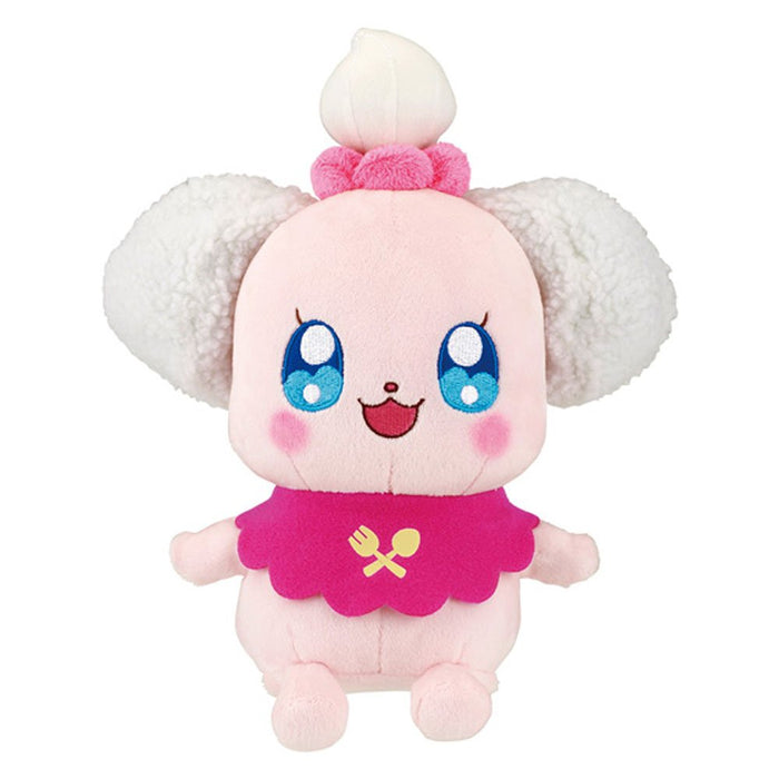 Kira Kira PreCure A La Mode Itadakimasu Pekorin Talking Plush Doll LED Light NEW_1