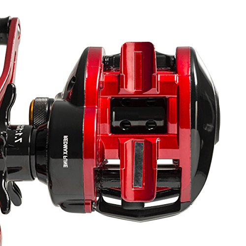 Abu Garcia Baitcast Reel REDMAX ship 3 Left Handed saltwater Fishing Reel NEW_4