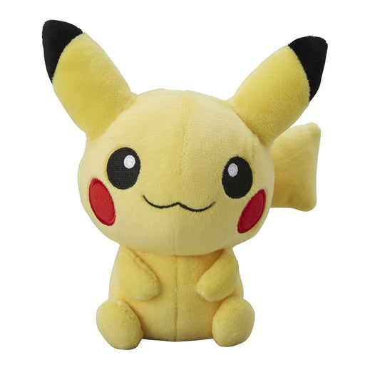 Pokemon Center Original Pokemon Dolls Pikachu H15.3xW5xD3cm round shape plush_1