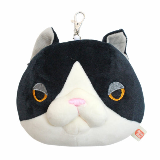 Shinada Global Mochi Neko Pass Pouch Hachiware MONP-0180H with Reel Chain NEW_1