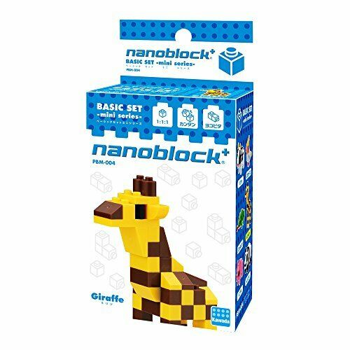 Nanoblock+ Giraffe PBM-004 NEW from Japan_1