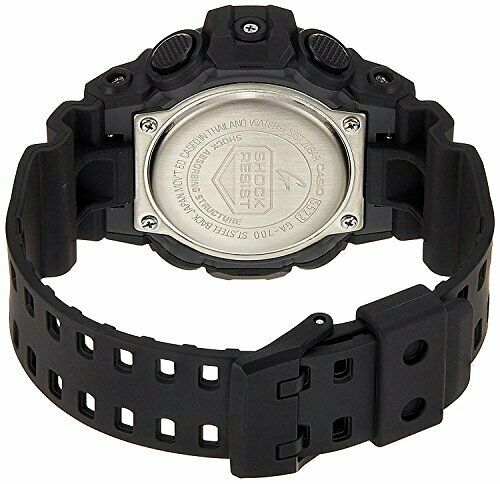 CASIO GA-700-1B Watch G-SHOCK Men's Black in Box from JAPAN NEW_3