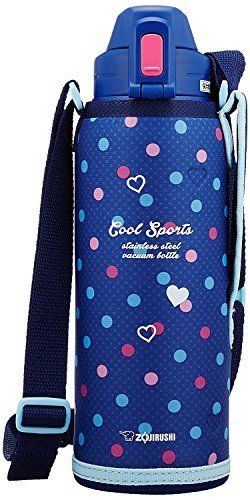 ZOJIRUSHI direct drinking sports type 1.03 L navy dot SD - ED 10 - AZ NEW_1