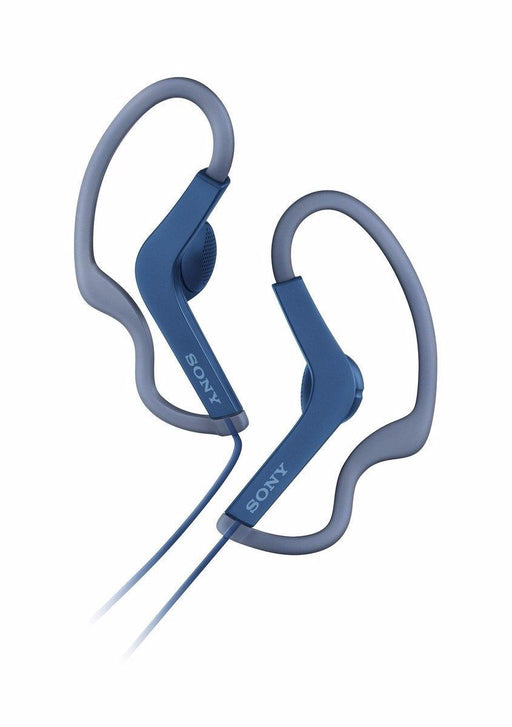 Sony MDR-AS210 Sports Loop Hanger In-ear Headphones Blue NEW from Japan F/S_1