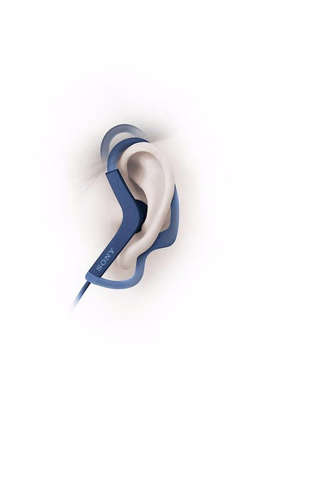 Sony MDR-AS210 Sports Loop Hanger In-ear Headphones Blue NEW from Japan F/S_3