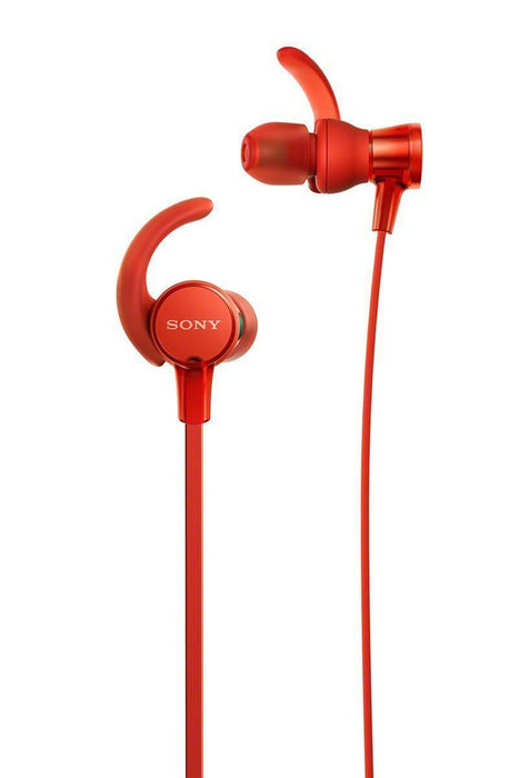 Sony MDR-XB510AS EXTRA BASS Sports In-ear Headphones Red NEW from Japan F/S_1