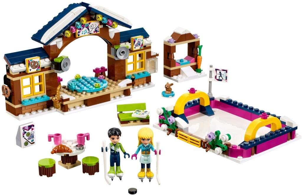 LEGO Friends Ski Resort Skate Rink 41322 6-12 years old 307 pieces Plastic NEW_4