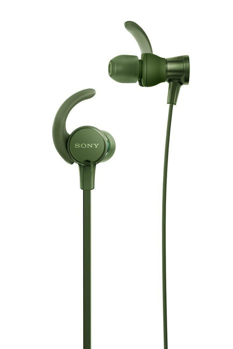 Sony MDR-XB510AS EXTRA BASS Sports In-ear Headphones Green NEW from Japan F/S_1