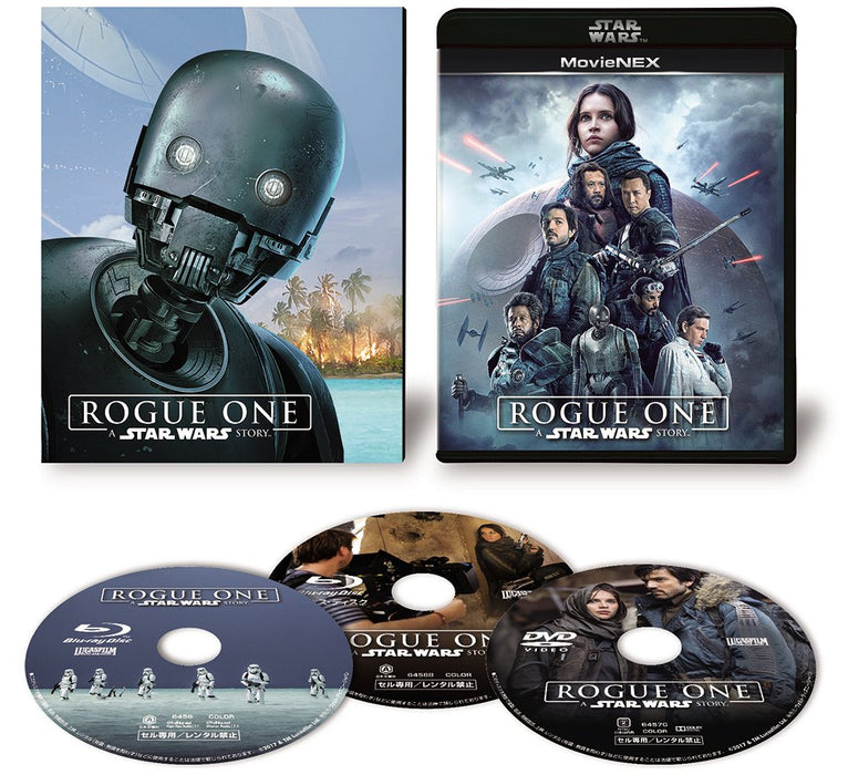 Rogue One A Star Wars Story MovieNEX (Blu-ray+DVD+Copy+MovieNEX World) VWES-6456_1