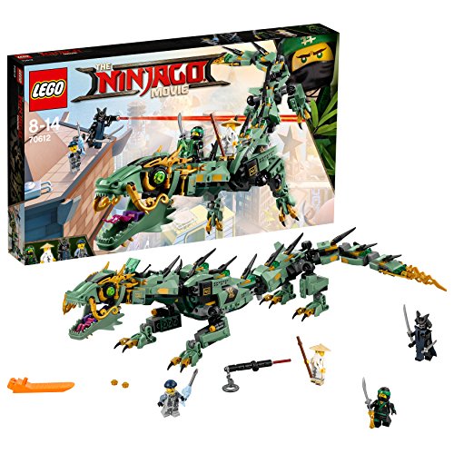 LEGO Ninjago Green Ninja Mech Dragon 70612 Building Kit (544 Piece) NEW_1