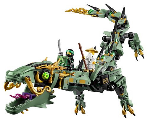 LEGO Ninjago Green Ninja Mech Dragon 70612 Building Kit (544 Piece) NEW_4