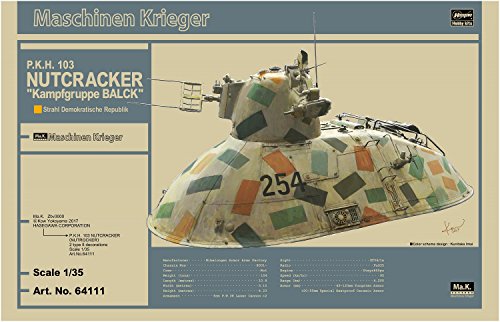 Hasegawa Maschinen Krieger P.K.H.103 Nutcracker Kampfgruppe Balck 1/35 Model kit_5