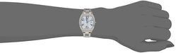 SEIKO LUKIA Women's Solar Radio Watch SSVW091 White & Blue color Stainless Steel_4