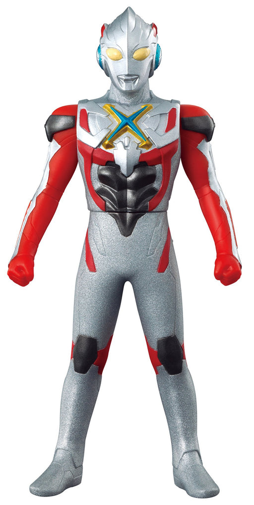 Bandai Ultra Hero Series 35 Ultraman X PVC Action Figure H140mm Soft Vinyl NEW_1