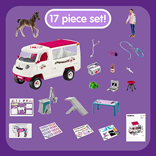 Schleich Horse Club Horse Club Mobile Hospital Figure 42370 NEW from Japan_2